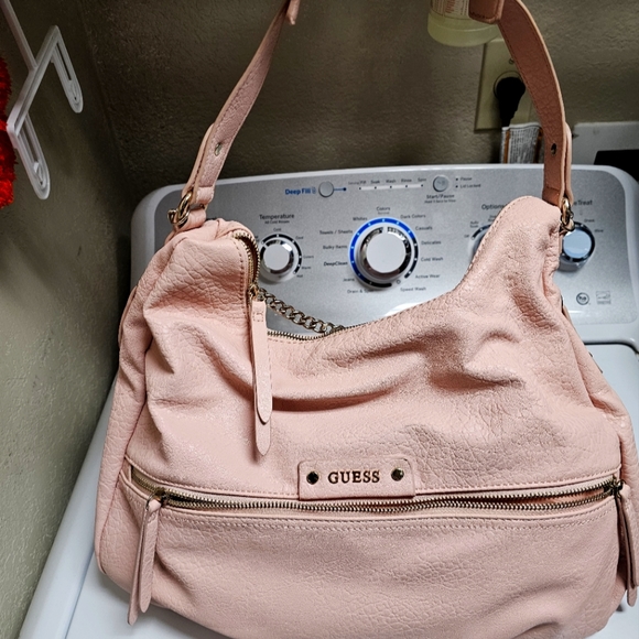 Pink Guess Shoulder Bag - Picture 1 of 4